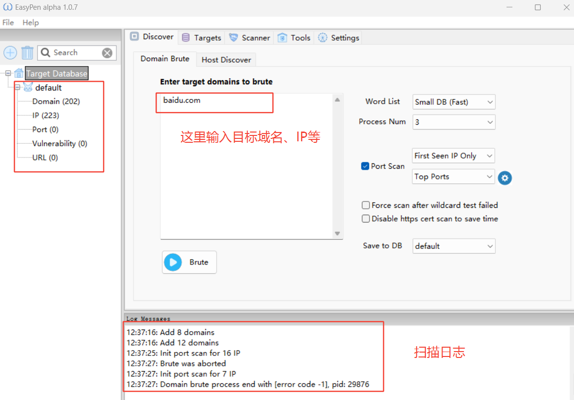 EasyPen 图形化安全扫描神器