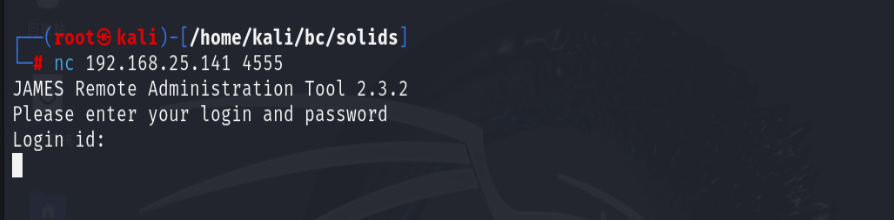 SolidState靶机训练